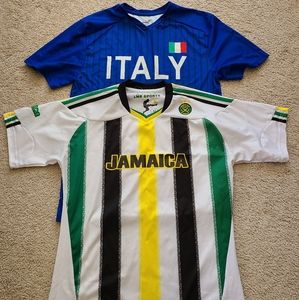 Vintage soccer tees